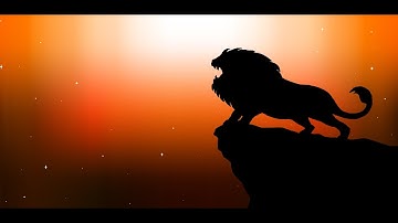 How to Draw a Roaring Lion in MS Paint || Easy Drawing Tutorial Step by Step || Sketchy Universe.