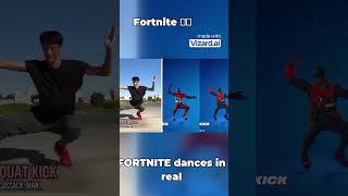 Сможешь повторить? Топ танцев Фортнайт в реале#fortnite #dance #emote #fortnitedance  #youtubeshorts