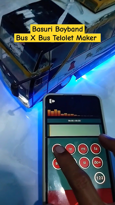 Basuri Boyband Bus Telolet maker #busmania #basurihorn #shorts