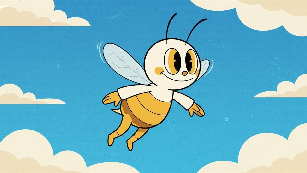 🐝 Včelka Mayo na cestách – dobrodružství, zábava a létání mezi květinami! 🌸✨