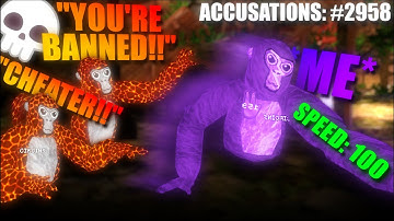 I Made COMPETITIVE Lobbies Think I CHEAT!! (Gorilla Tag VR)