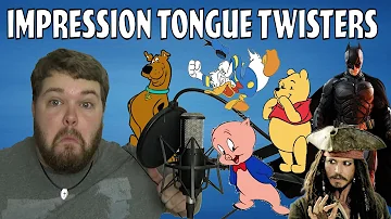 Impressions Tongue Twisters Challenge!