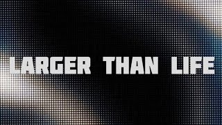 "LARGER THAN LIFE"  short film | following the concept of realism/illusion - vaanee baxi