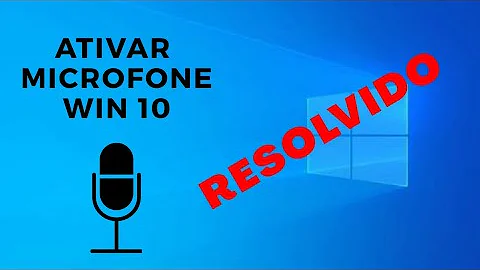 Como ativar o microfone do Google no notebook?