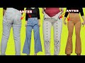 REFORMA de CALÇAS JEANS e outras |como ALARGAR calça | COMO aumentar cós | APERTAR boca de CALÇA