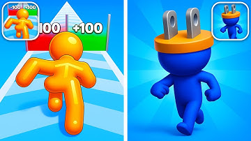 💥 Tall Man Run 🆚 Plug Head Race – Crazy Stickman Challenge! Full 2025 Gameplay 🎯Ep856