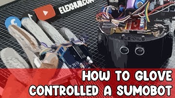 GLOVE Controlled SUMOBOT Using FLEX and MPU6050