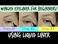 How to: Winged Eyeliner for Beginners