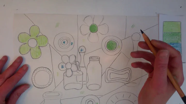 Cubism Still Life Colour Application