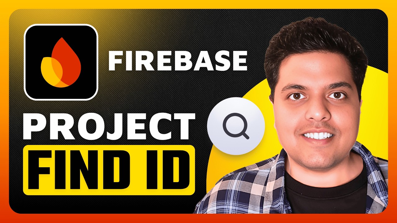 Firebase Projectid How To Get or Find Firebase Project ID - YouTube