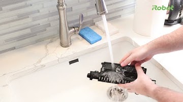 Roomba Combo® 10 Max | How to Clean the Pad Washing Basin and Roller