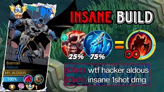 ALDOUS NO COOLDOWN   1 SHOT = PERMA PUNCH DELETE! 😱 (BROKEN)