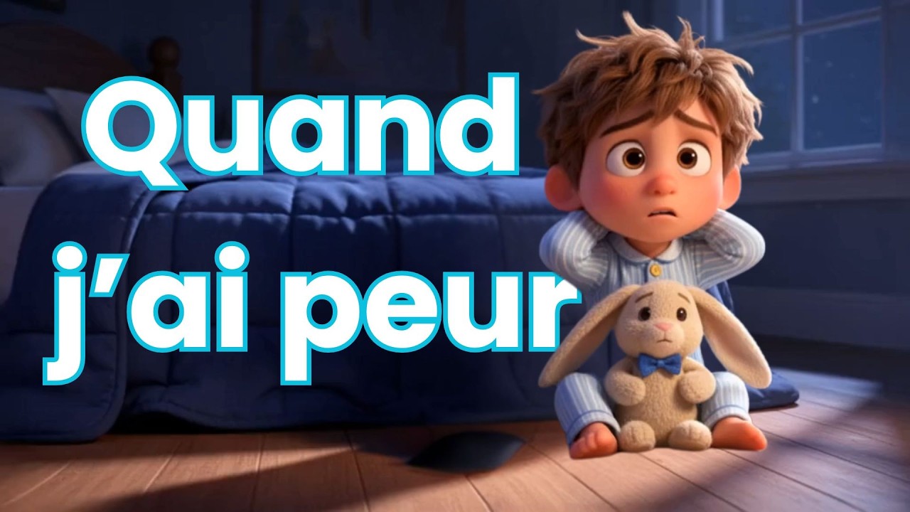 La peur 😨 | Apprendre à se sentir en sécurité | Comptine émotions – Chaîne Nara