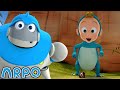 Handle the tooth  arpo the robot classics  full episode  baby compilation  funny kids cartoons