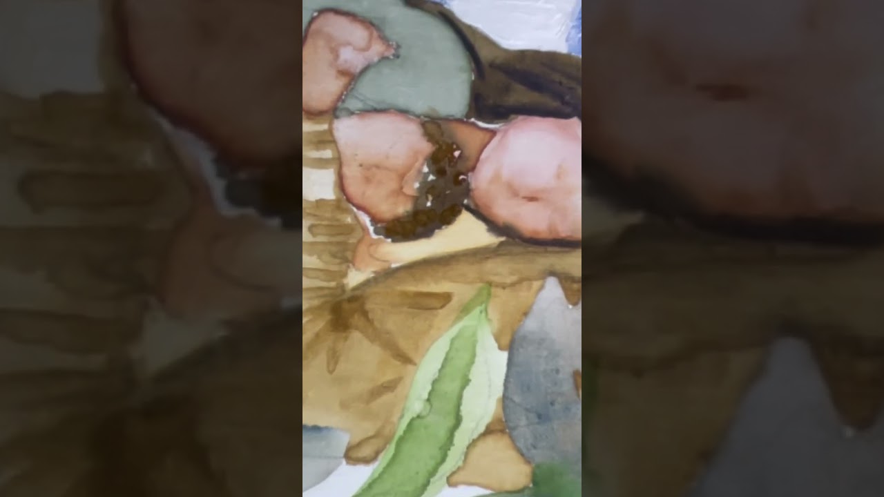 WATERCOLOR NATIVITY | painting Joseph, Mary & Baby Jesus | Christmas art