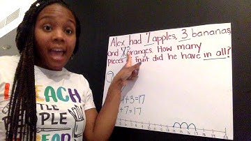 3 Addend Addition Word Problems