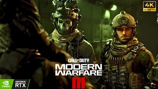 Cod Modern Warfare 3  Mission 13 Danger Close   4k 60fps Ultra Graphics no Commentary