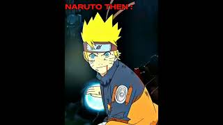 Naruto now vs then