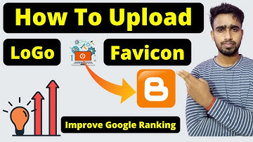 How to Add Favicon and LoGo on Blogger Website in Hindi