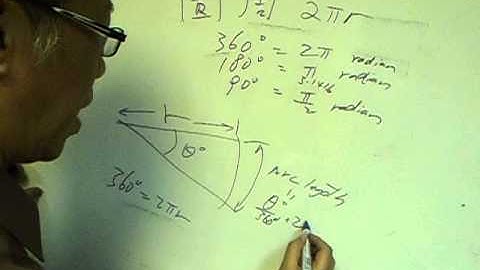 HKDSE maths - What is radian , 梁 Sir