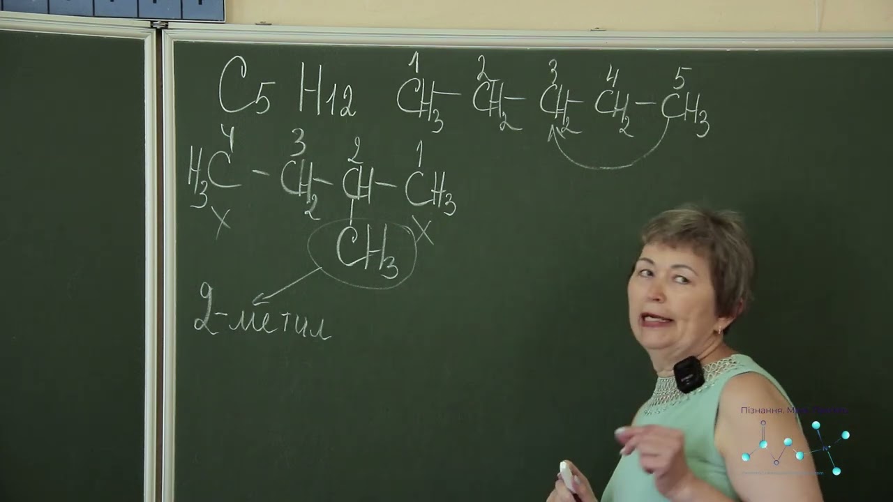 Як скласти ізомери для пентану