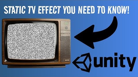 AMAZING STATIC TV SHADER YOU NEED TO KNOW!