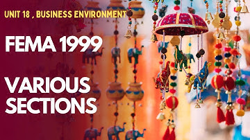 PART 14 |Unit 18 | FEMA 1999 Various Sections |BOP & EXIM Policy |MCO 4 MCOM 2nd year IGNOU