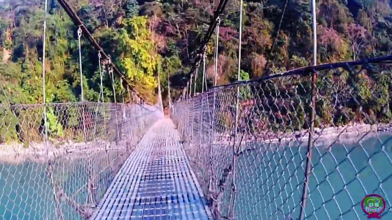 सतिघाट पुल अरुण नदी भोजपुर र संखुवासभा || Satighat Bright Arun River Bhojpur and Sankhuwasabha