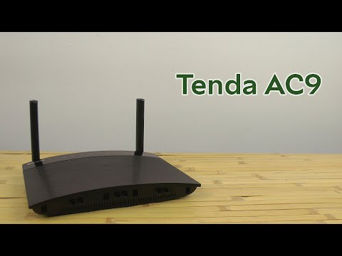 Распаковка Tenda AC9