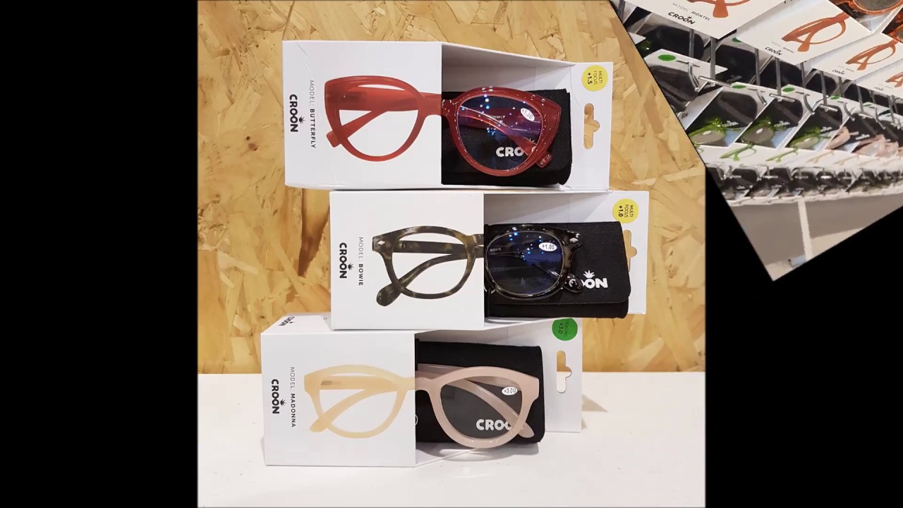 NEW @ Fashion Extras, Croonglasses, Hippe kleurrijke multifocus en leesbrillen.  WE LOVE THEM!