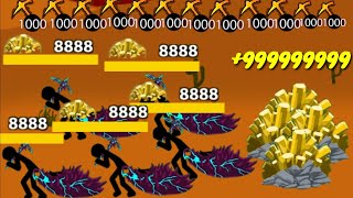 Stick War Legacy | Cách Khai Thác Tất Cả Mỏ Vàng Trên Bản Đồ Thu Được 999999999 Gold | KasubukTQ