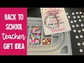 Back To School Teacher Bracelet Gift Made With Cricut