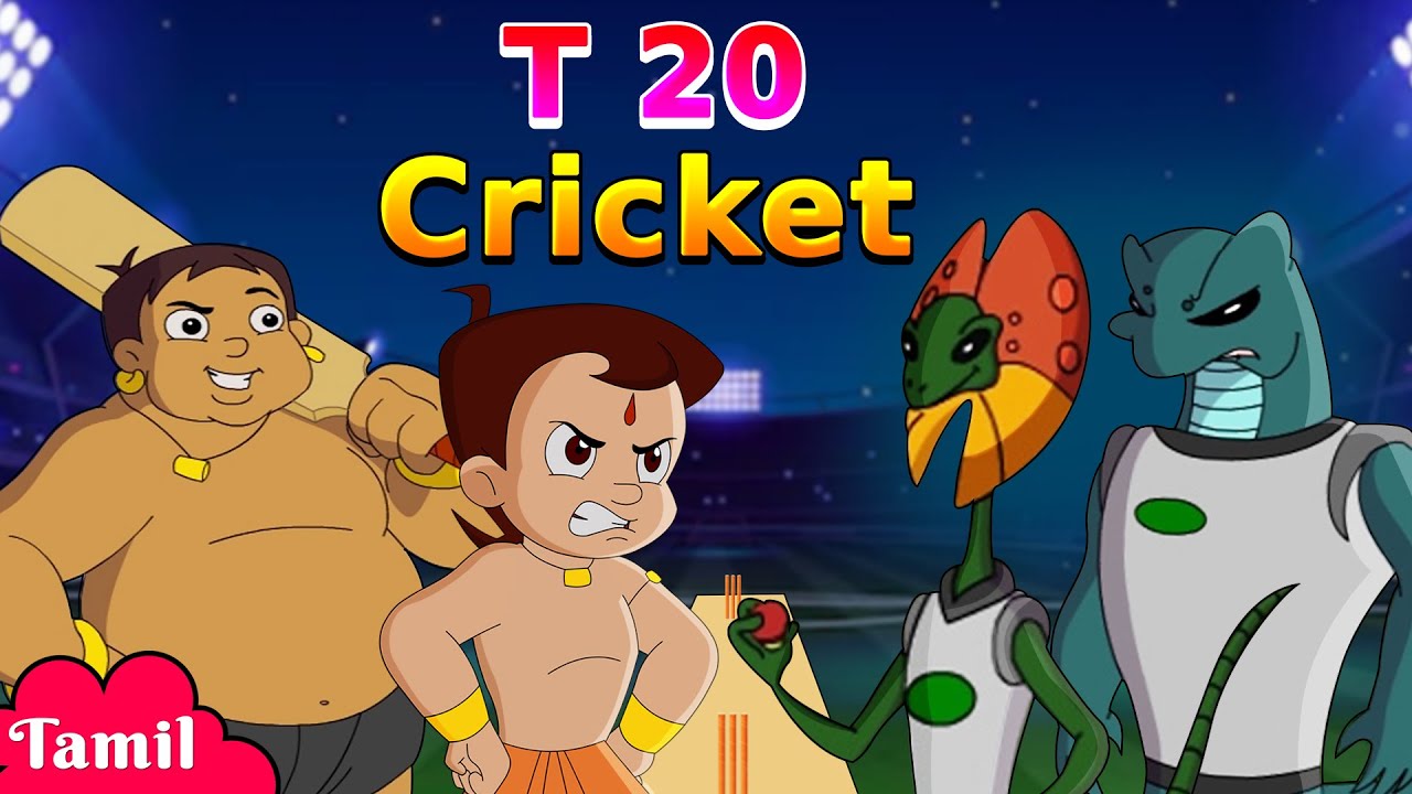 Chhota Bheem   T20 Cricket Challenge  Cartoons for Kids in Tamil