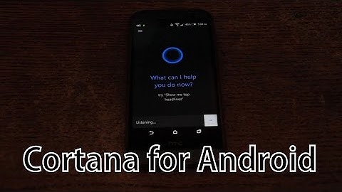 Cortana for Android