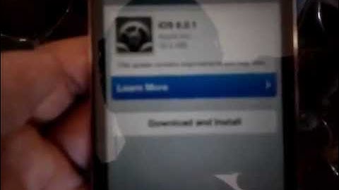 iOS 6.0.1 update for iPod Touch (4th gen)