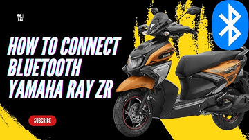 How to connect Yamaha ray zr  Bluetooth connection
