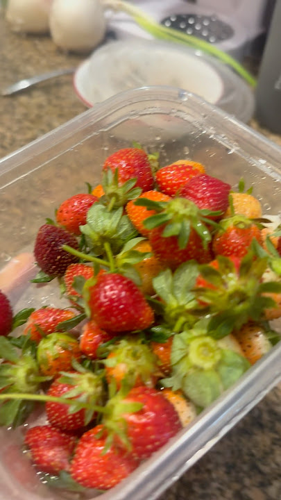 Our Strawberry Harvest #harvest