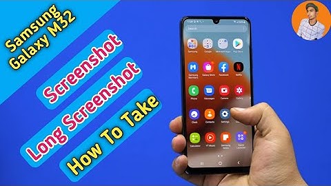 How To Take Screenshot in Samsung Galaxy M32 , Samsung Galaxy M32 Main Screenshot Kaise Take Kare