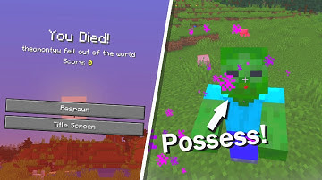 Awesome DEATH mechanics in Minecraft (Finally!) | Requiem Mod
