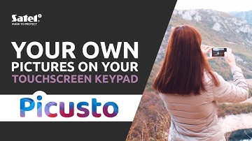 Discover Picusto and Transform your Favourite Pics to Wallpapers for your SATEL Touchscreen Keypad