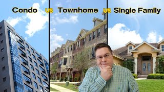 Condo vs Townhome vs Single Family Home  |  Pick the right housing in Greenville South Carolina