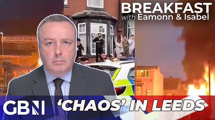 'CHAOS on the streets' as MAJOR Leeds riot escalates resulting in 'appalling violence'