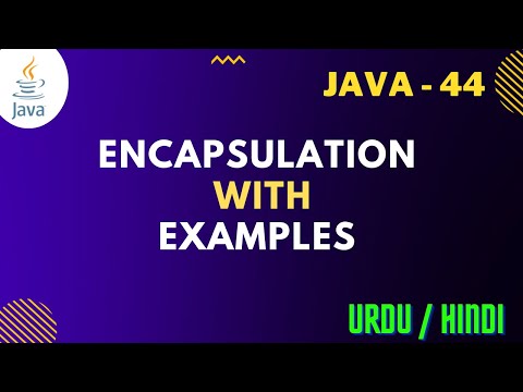 Encapsulation in java OOP || Urdu/Hindi (Jawad Aslam)