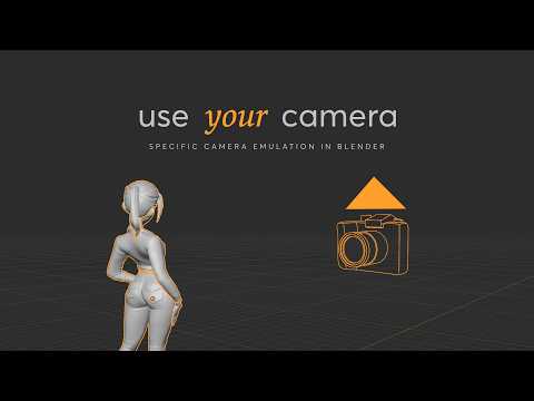 I put my real camera in Blender