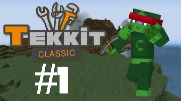 Minecraft Tekkit Classic - Part 1 - Minecraft Mineshaft