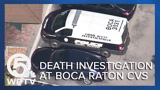Death investigation at Boca Raton CVS, police say