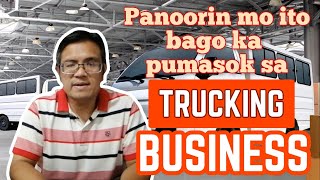 Mga dapat mong malaman kung papasok ka sa trucking/delivery business