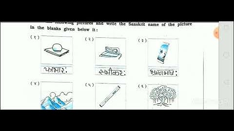 STD -7  subject -sanskrit ch-chitrapadani 1,2,3(WB)