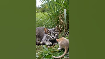 What is going on 😱😱 #cat #mouse #trap #shorts #animals