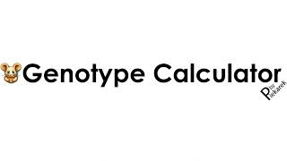 Genotype Calculator Tutorial: Predicting Genotypes Made Easy screenshot 1